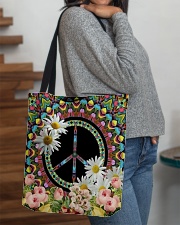 Flower Peace All-over Tote aos-all-over-tote-lifestyle-front-09