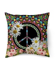 Flower Peace Indoor Pillow - 16” x 16” thumbnail