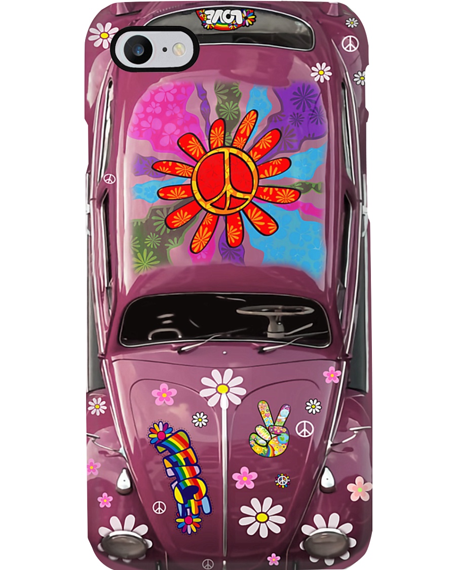 Hippie Vw Bug Phone Case