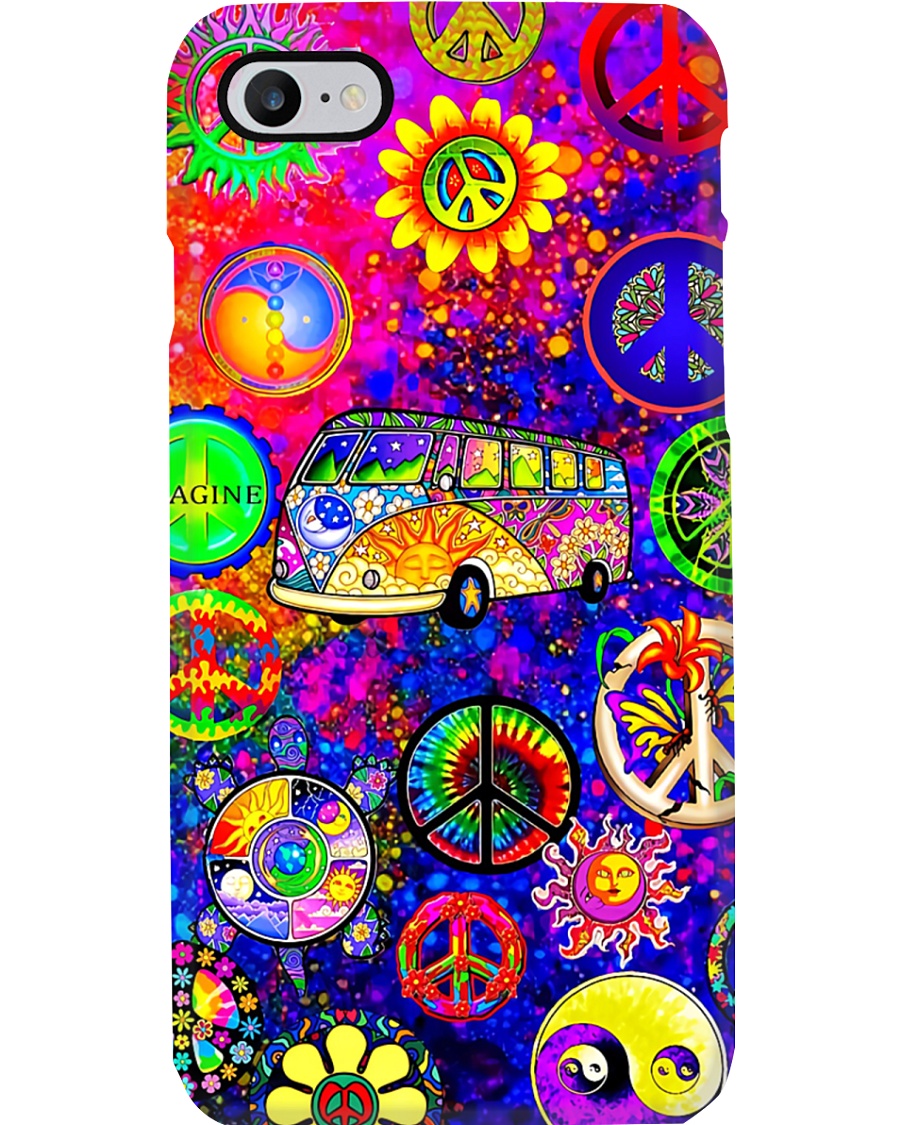 Hippie Vw Bus Phone Case