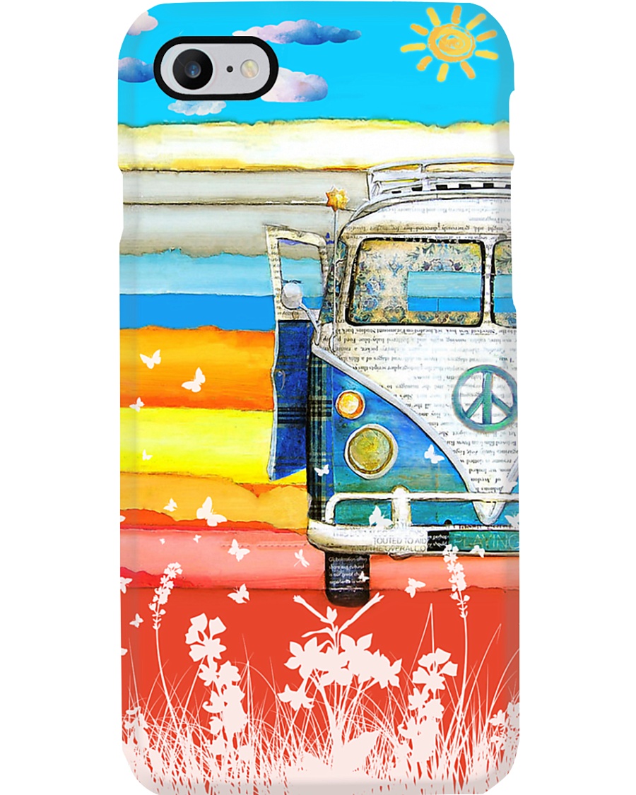 Hippie Vw Bus 2 Phone Case