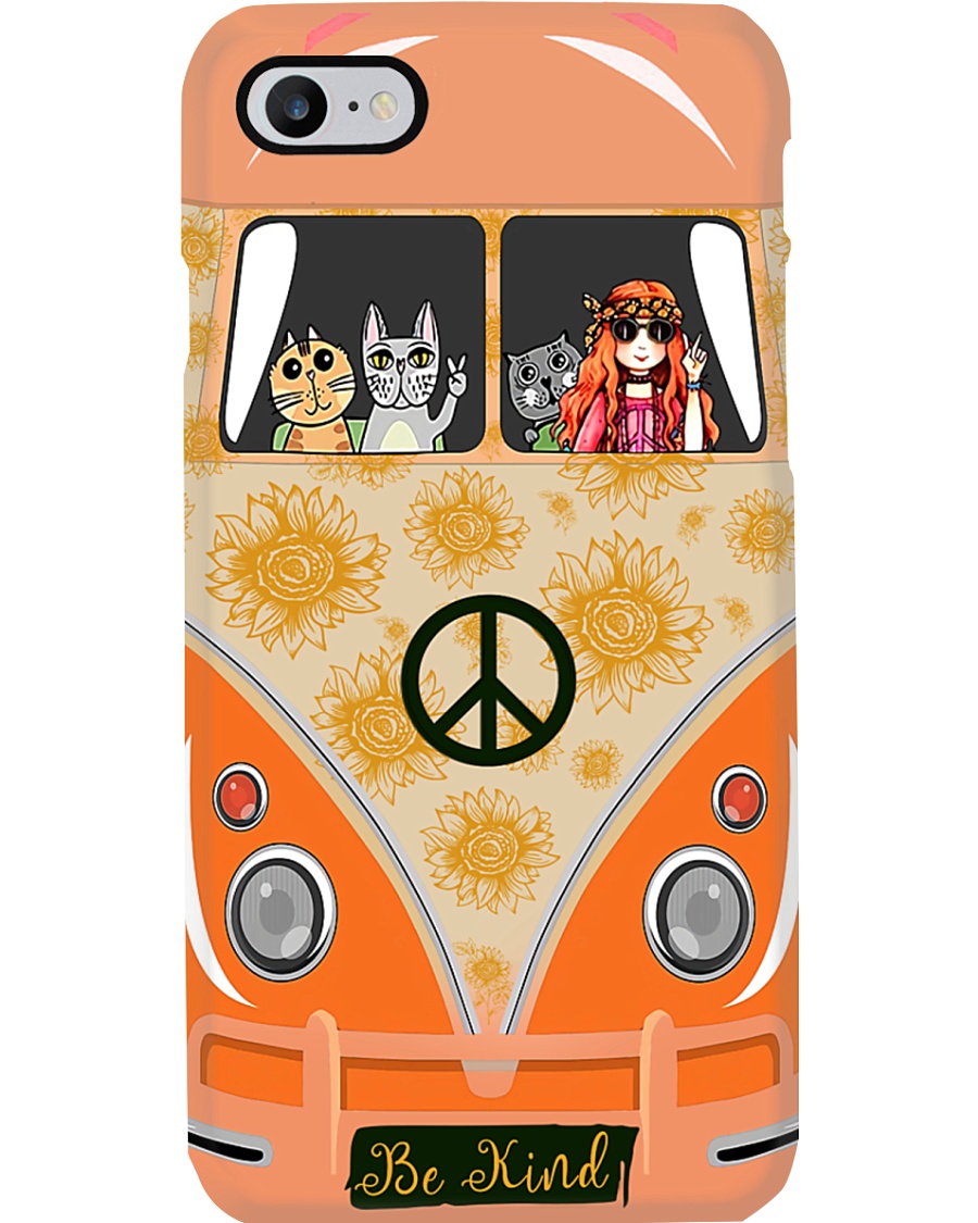 A girl and her animals living life in peace Phone Case