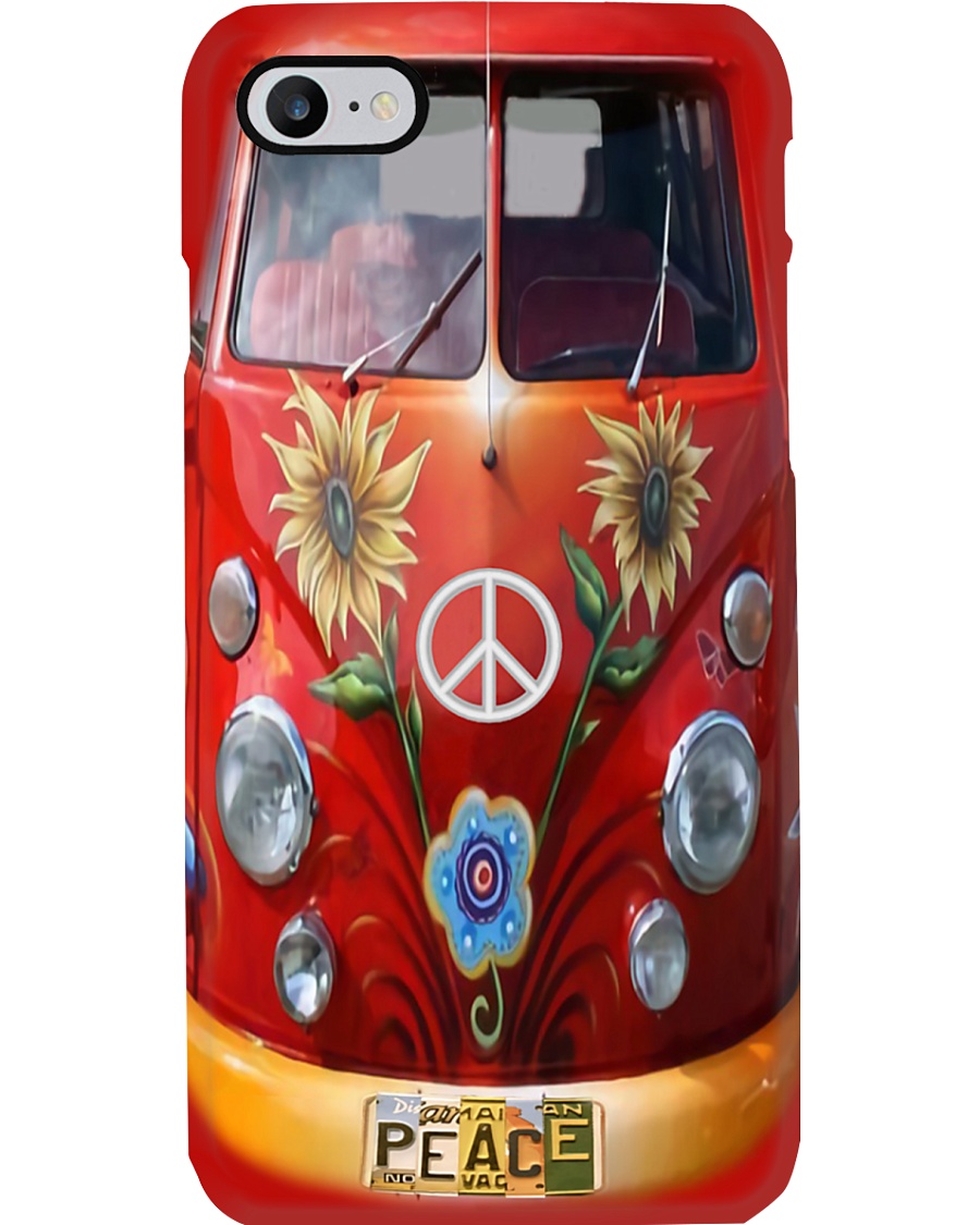 VW Bus - Peace Love Phone Case