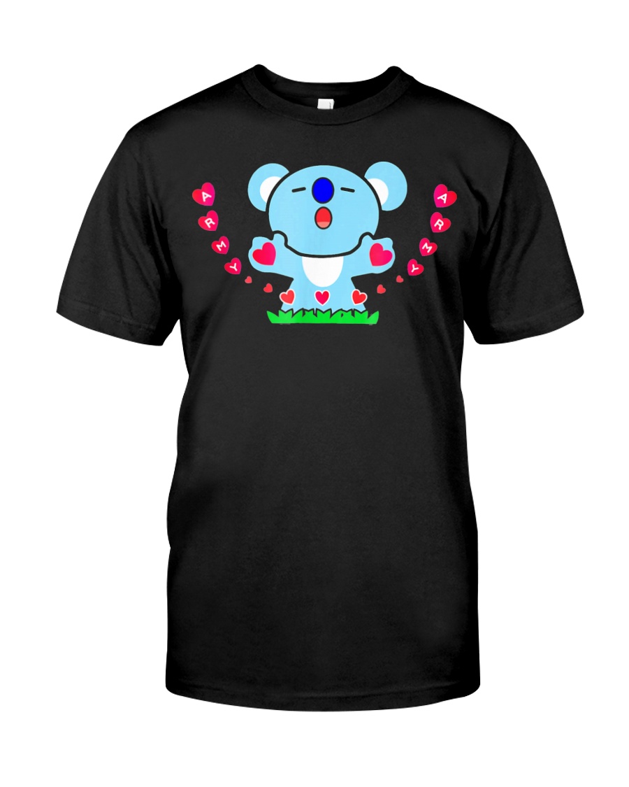 Cute Funny K Pop Koya Shirts Bts Army Merchandise Classic T-Shirt