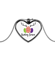 Easter Hunting Season Metallic Heart Necklace thumbnail