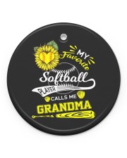 Grandma Circle Ornament (Porcelain) tile