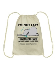 Ovarian Cancer Drawstring Bag tile
