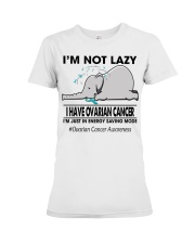 Ovarian Cancer Premium Fit Ladies Tee tile