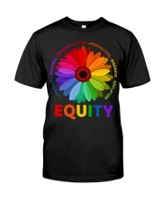 daisy-equity-compassion-courage-empathy-action-perspective-kindness Classic T-Shirt front