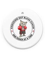 Blood Cancer Circle Ornament (Porcelain) tile