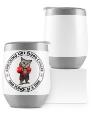 Blood Cancer Wine Tumbler tile