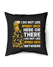 Appendix Cancer Indoor Pillow tile