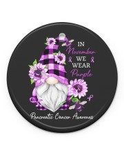 Pancreatic Cancer Circle Ornament (Porcelain) tile