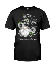 Brain Cancer Classic T-Shirt front