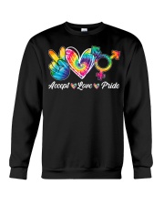 Accept Love Pride Crewneck Sweatshirt tile