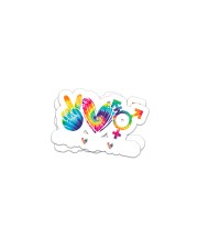 Accept Love Pride Sticker tile
