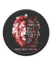 Multiple Myeloma Circle Ornament (Porcelain) tile