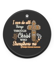 Multiple Sclerosis Circle Ornament (Porcelain) tile