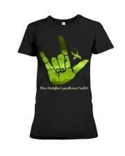 Non-Hodgkin Lymphoma Premium Fit Ladies Tee tile