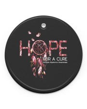Multiple Myeloma Circle Ornament (Porcelain) tile