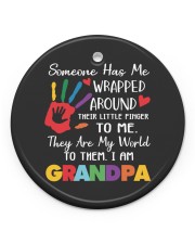 Grandpa Circle Ornament (Porcelain) tile