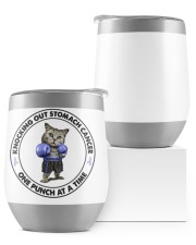 Stomach Cancer Wine Tumbler tile