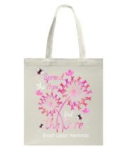 Spread the Hope find the Cure Breast Cancer Awareness Tote Bag tile