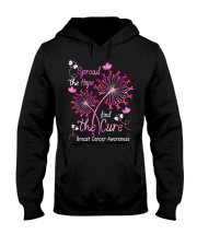 Spread the Hope find the Cure Breast Cancer Awareness Hooded Sweatshirt front