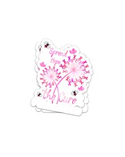 Spread the Hope find the Cure Breast Cancer Awareness Sticker tile