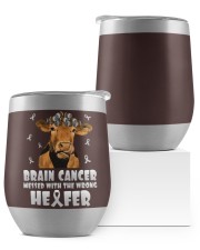 Brain Cancer Wine Tumbler tile