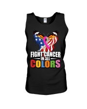 Cancer Day Butterfly Fight Cancer In All Colors Unisex Tank tile