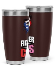 Cancer Day Butterfly Fight Cancer In All Colors 30oz Tumbler tile
