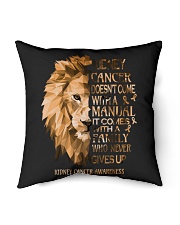 Kidney cancer Indoor Pillow tile