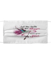Let the faith be bigger than your fear Mask tile