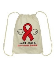 Blood Cancer Drawstring Bag tile
