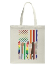 Be Kind Flags Tote Bag tile