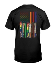 Be Kind Flags Classic T-Shirt back