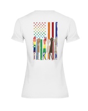 Be Kind Flags Premium Fit Ladies Tee tile
