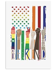 Be Kind Flags Vertical Poster tile