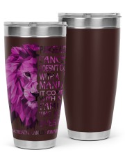 Pancreatic cancer 30oz Tumbler tile