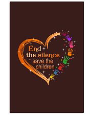 End The Silence Save The Children Vertical Poster tile