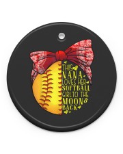 Nana Circle Ornament (Porcelain) tile