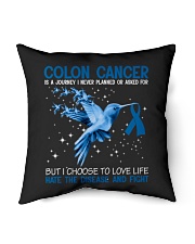 Colon Cancer Indoor Pillow tile