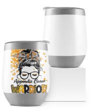 Appendix Cancer Wine Tumbler tile
