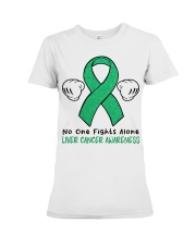 Liver Cancer Premium Fit Ladies Tee tile
