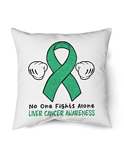 Liver Cancer Indoor Pillow tile