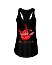 Blood Cancer Ladies Flowy Tank tile