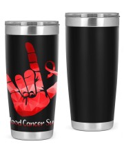 Blood Cancer 20oz Tumbler tile