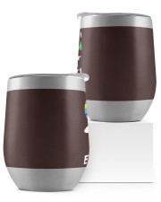 i-ll-support-autism-here-or-there-i-ll-support-autism-everywhere Wine Tumbler tile