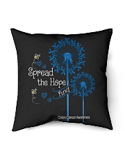 Colon Cancer Indoor Pillow tile